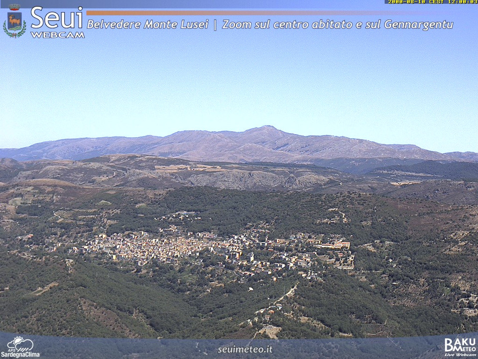view from Monte Lusei Seui on 2026-08-10