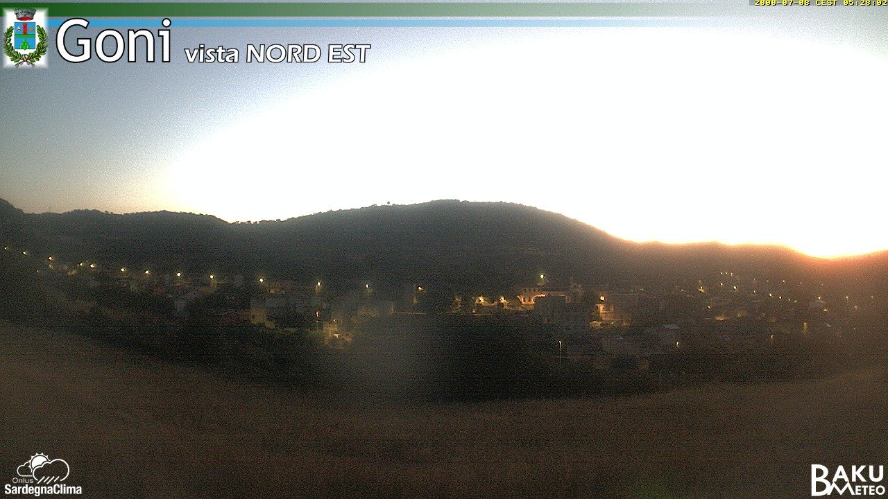 time-lapse frame, Goni webcam