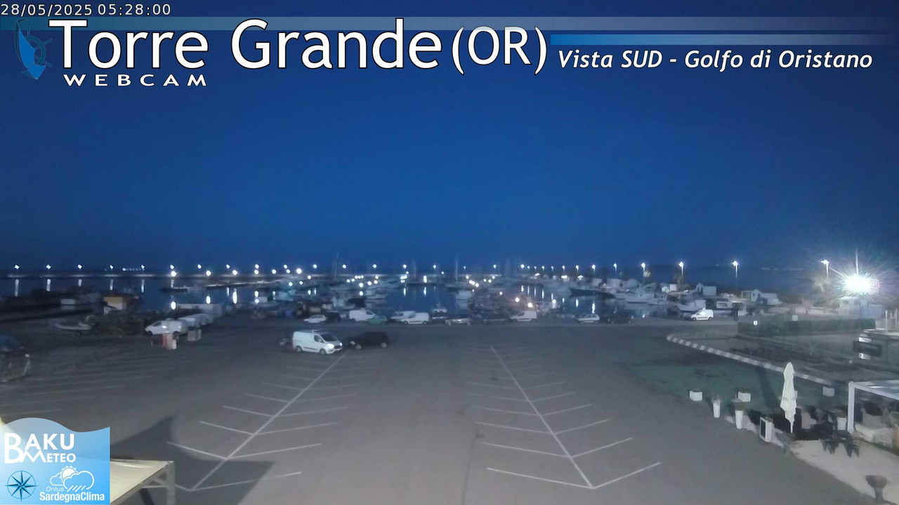 time-lapse frame, Torre Grande webcam