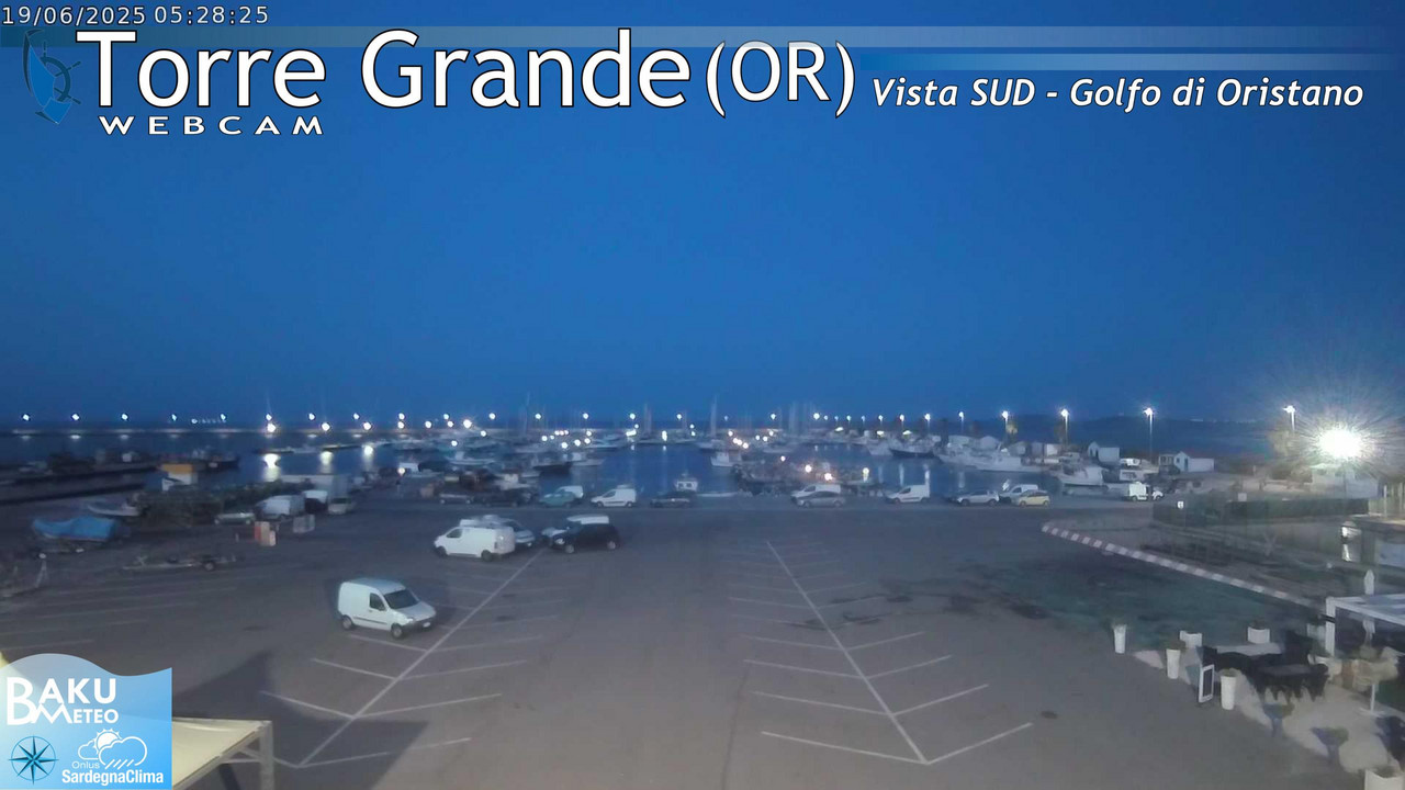 time-lapse frame, Torre Grande webcam