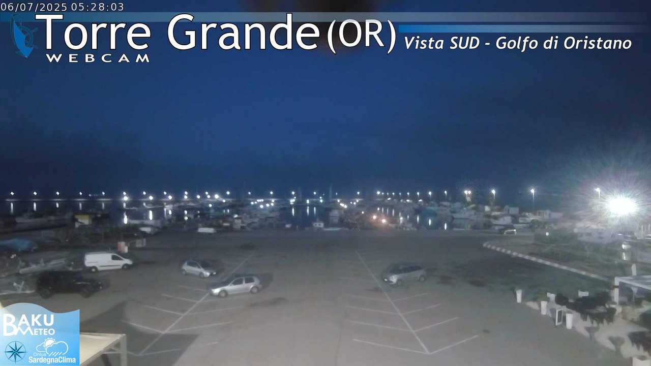 time-lapse frame, Torre Grande webcam