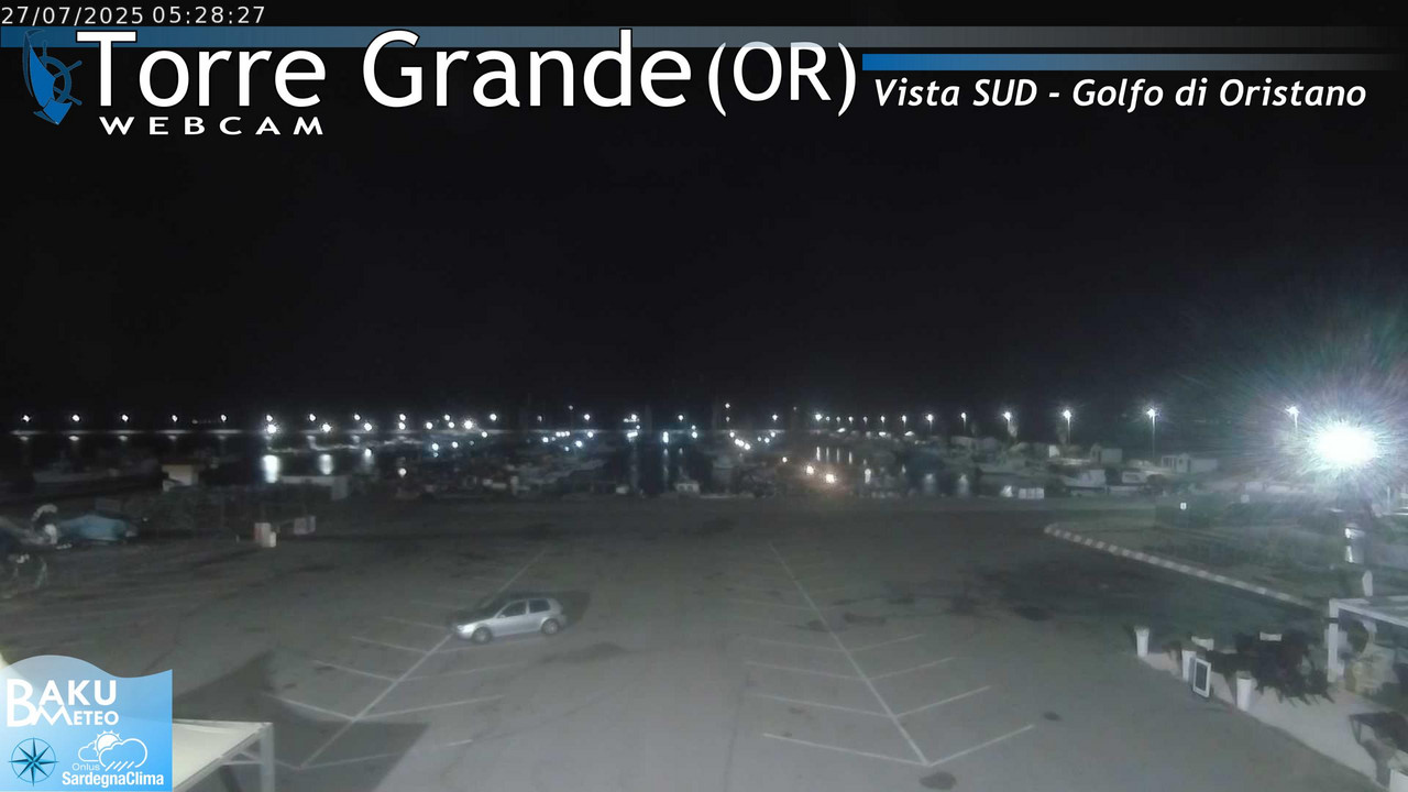 time-lapse frame, Torre Grande webcam