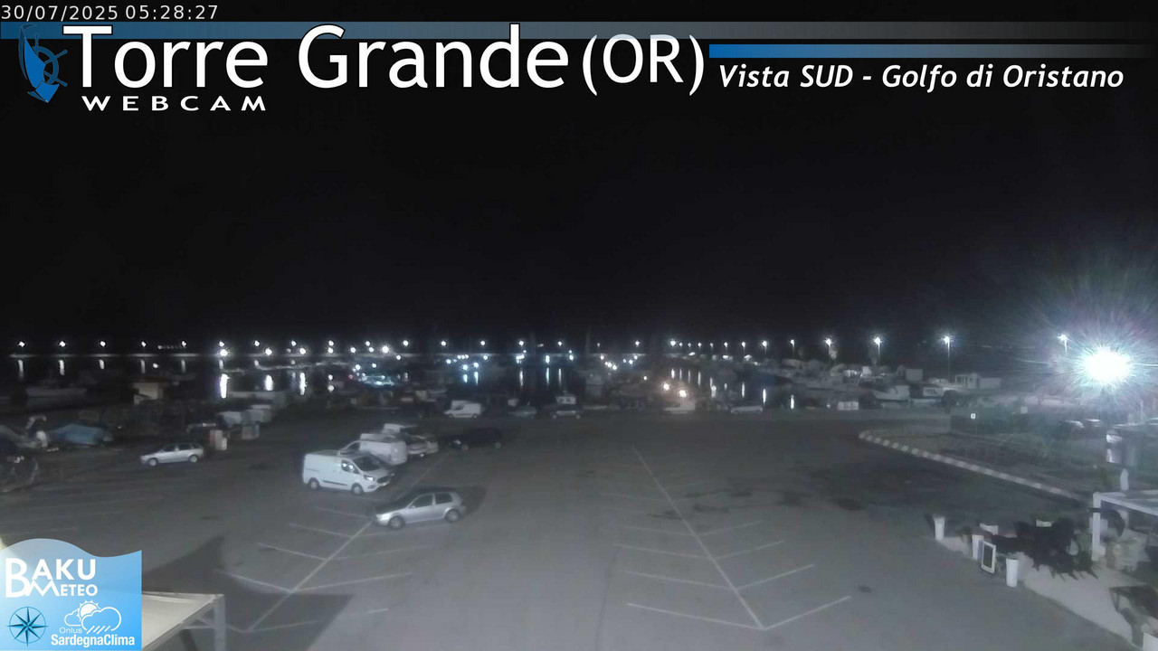 time-lapse frame, Torre Grande webcam