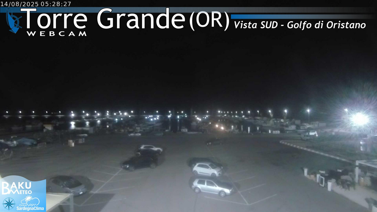 time-lapse frame, Torre Grande webcam