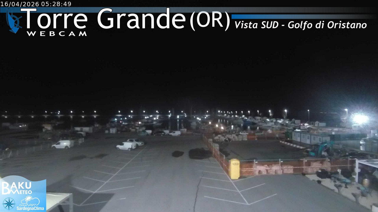 time-lapse frame, Torre Grande webcam