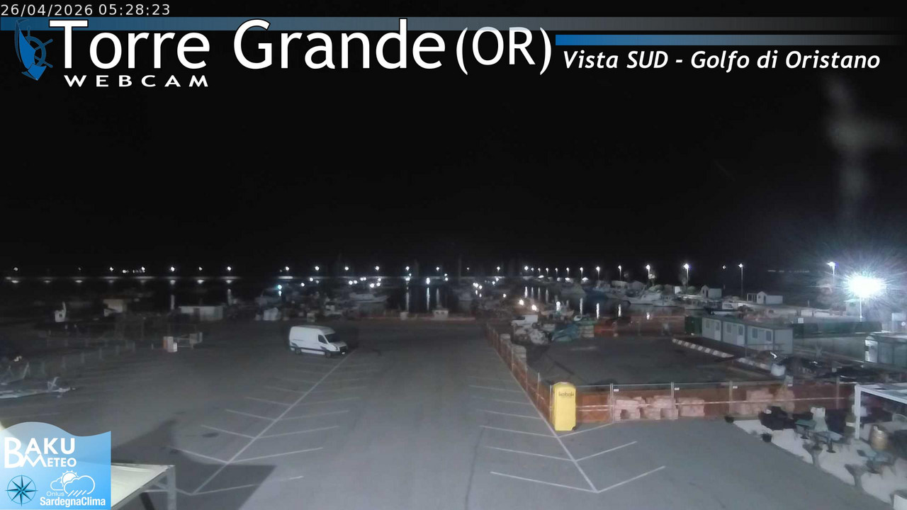 time-lapse frame, Torre Grande webcam