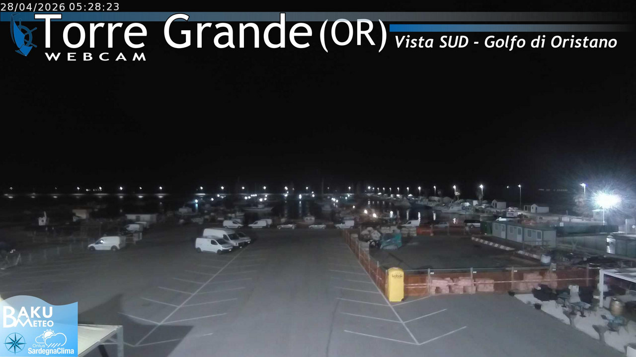 time-lapse frame, Torre Grande webcam