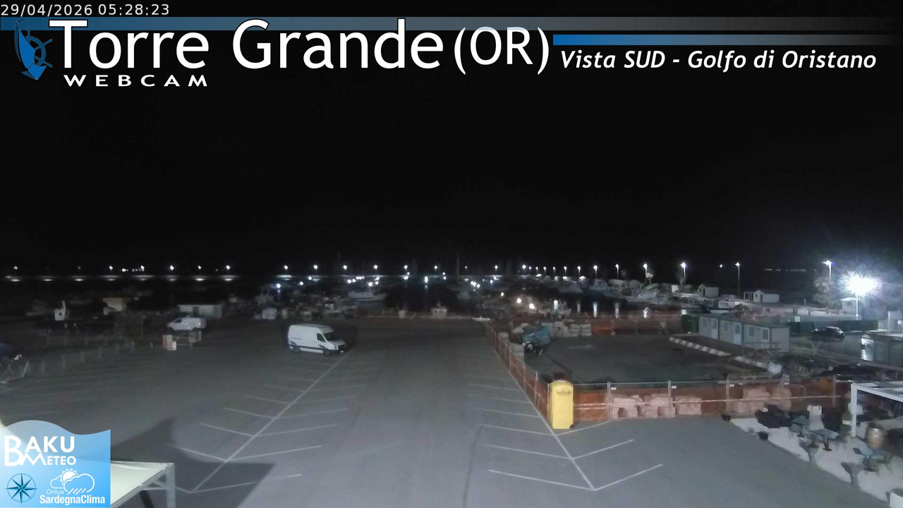 time-lapse frame, Torre Grande webcam