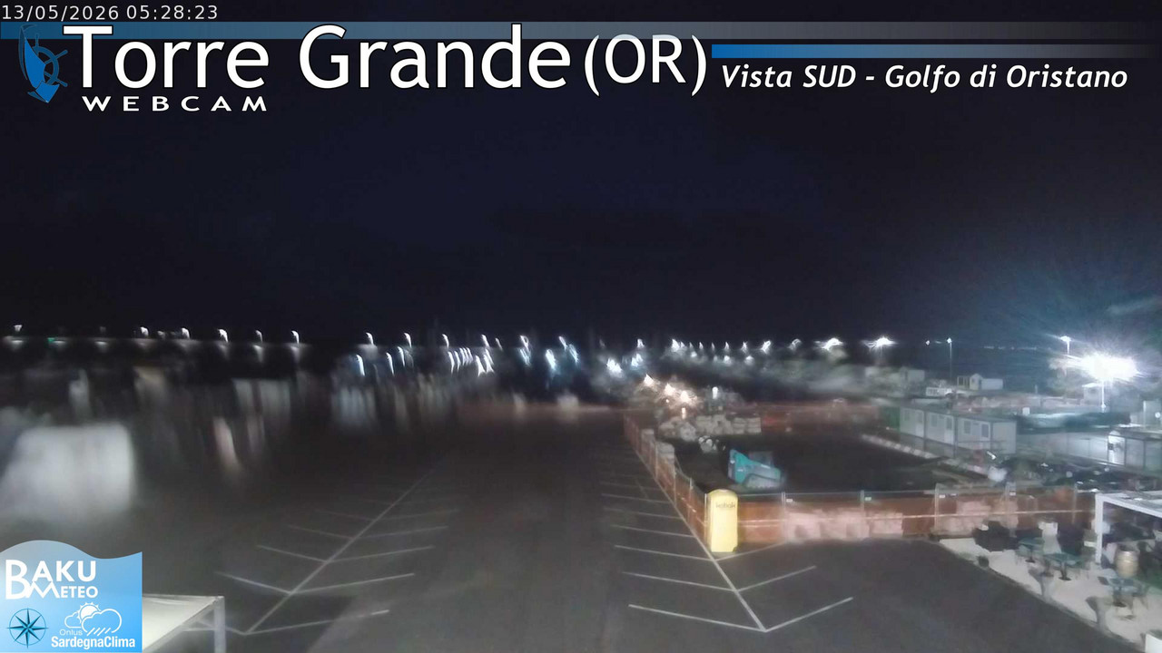 time-lapse frame, Torre Grande webcam
