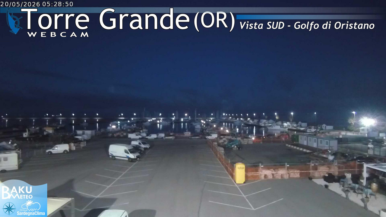 time-lapse frame, Torre Grande webcam