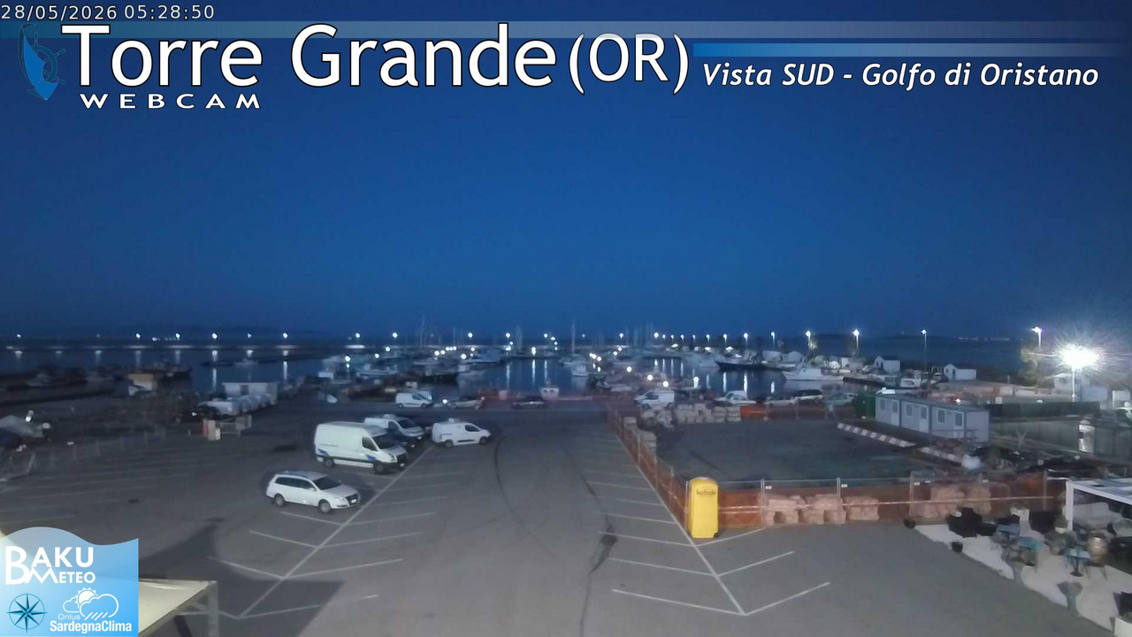 time-lapse frame, Torre Grande webcam