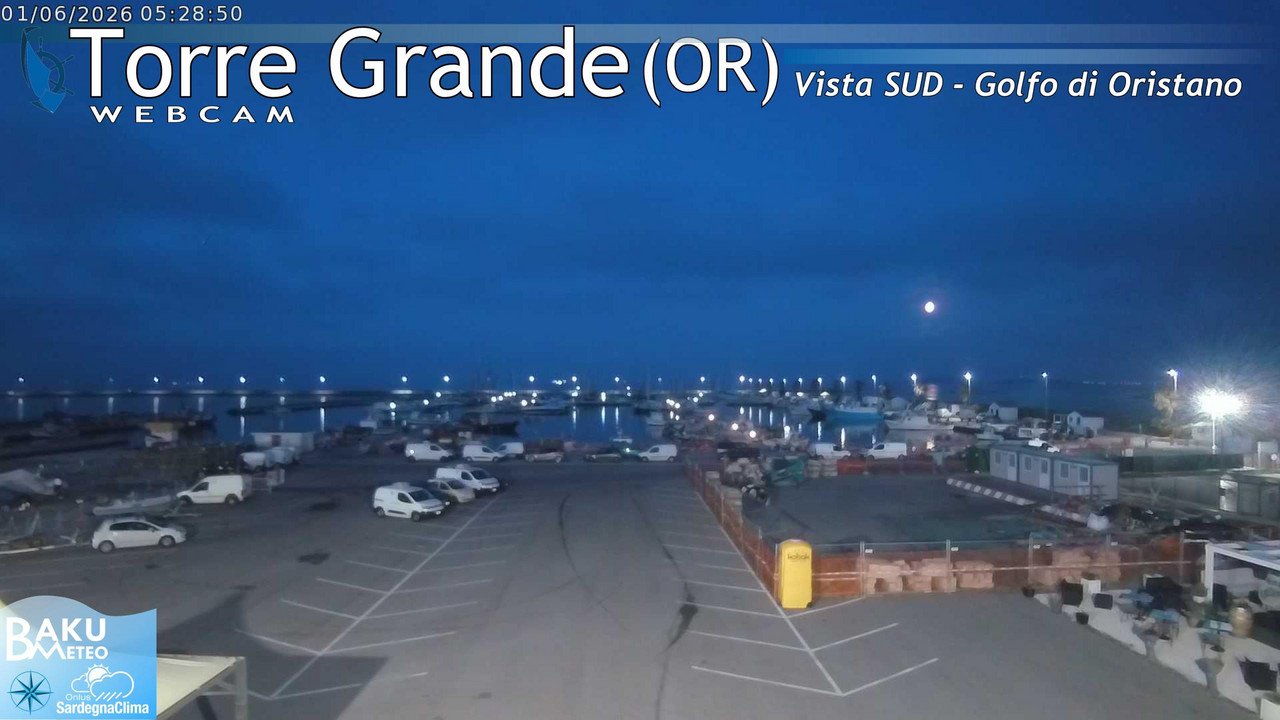 time-lapse frame, Torre Grande webcam