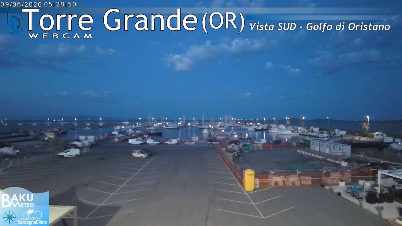 time-lapse frame, Torre Grande webcam