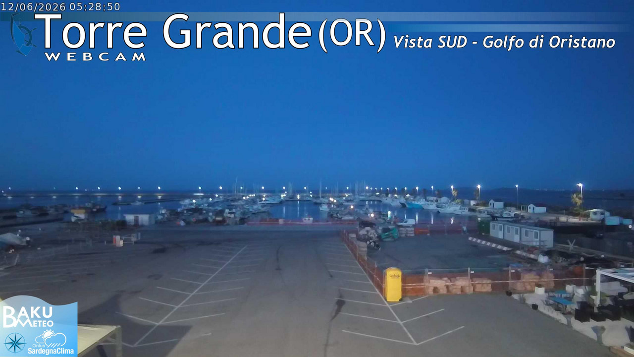 time-lapse frame, Torre Grande webcam