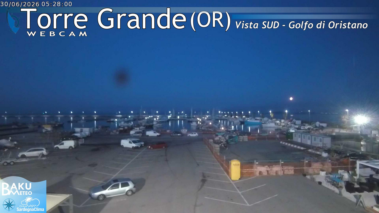 time-lapse frame, Torre Grande webcam