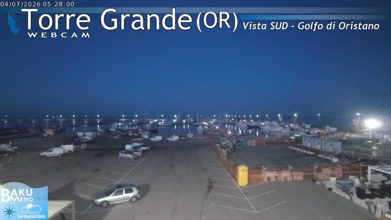 time-lapse frame, Torre Grande webcam
