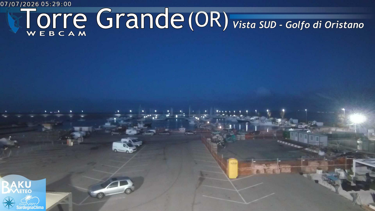 time-lapse frame, Torre Grande webcam