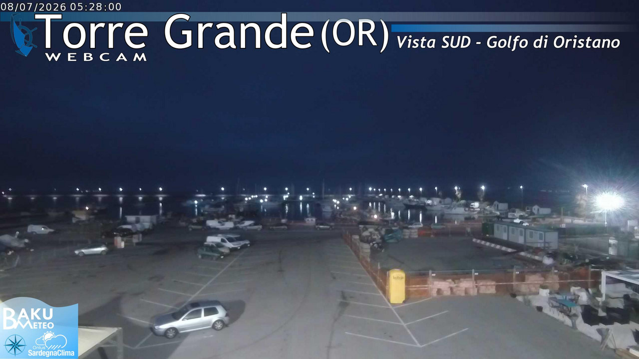 time-lapse frame, Torre Grande webcam