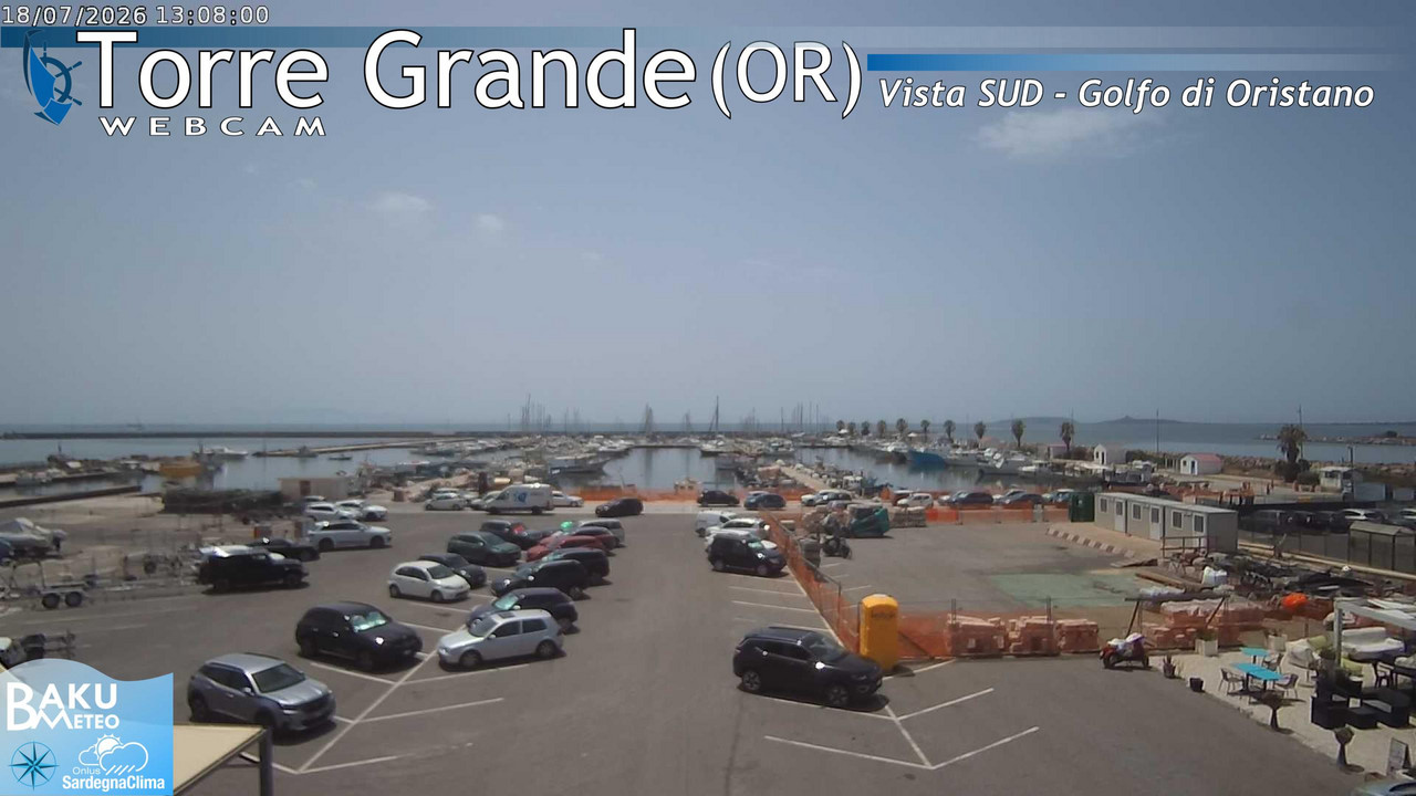 time-lapse frame, Torre Grande webcam