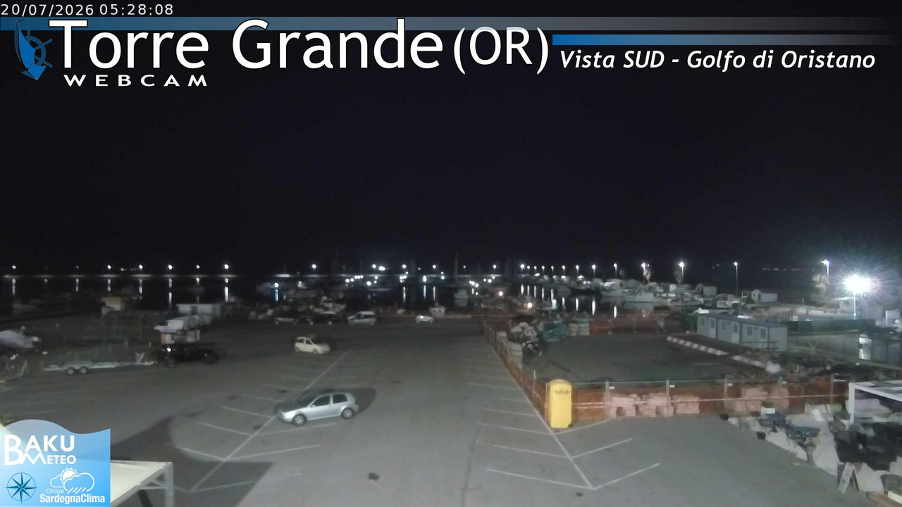 time-lapse frame, Torre Grande webcam