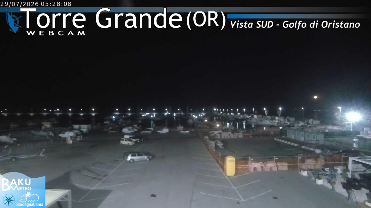 time-lapse frame, Torre Grande webcam