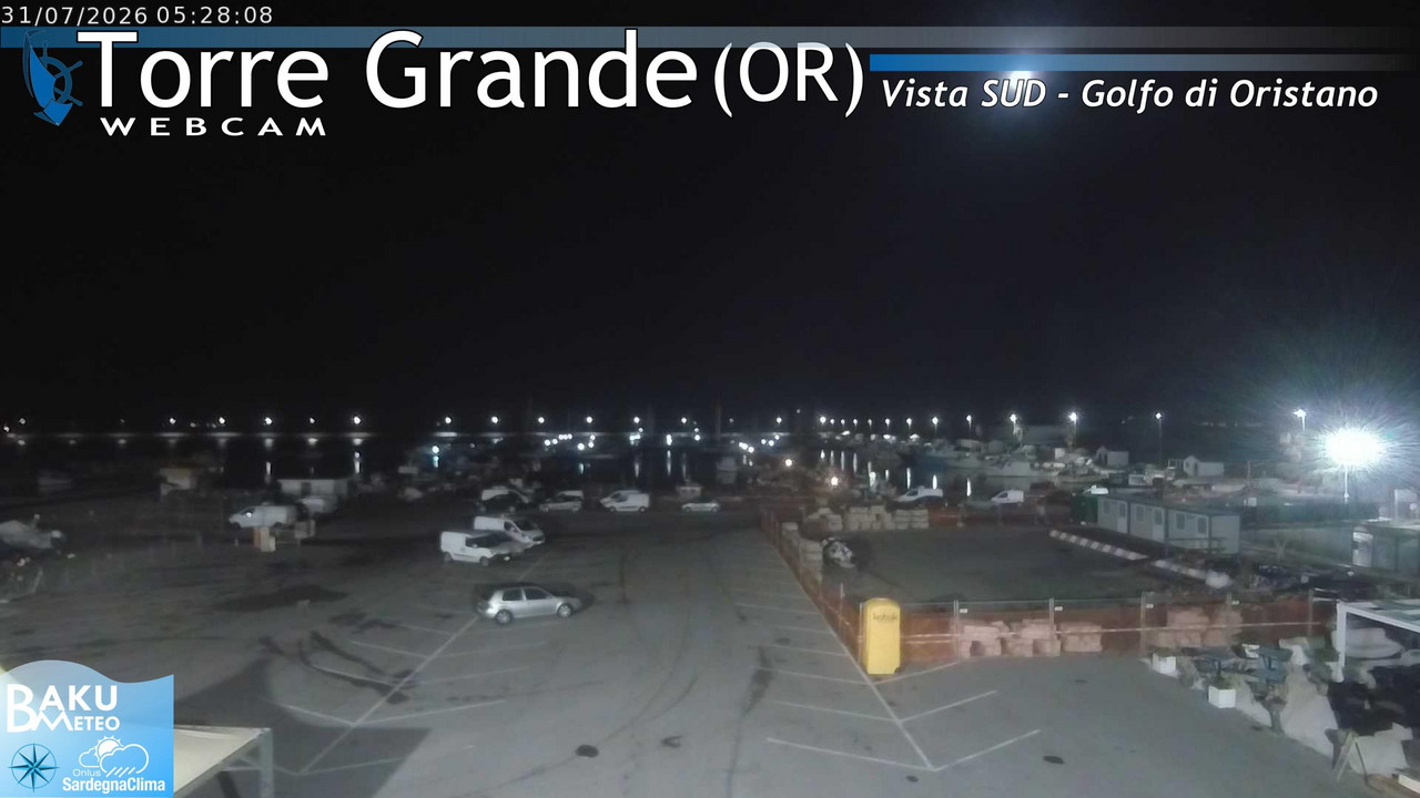 time-lapse frame, Torre Grande webcam