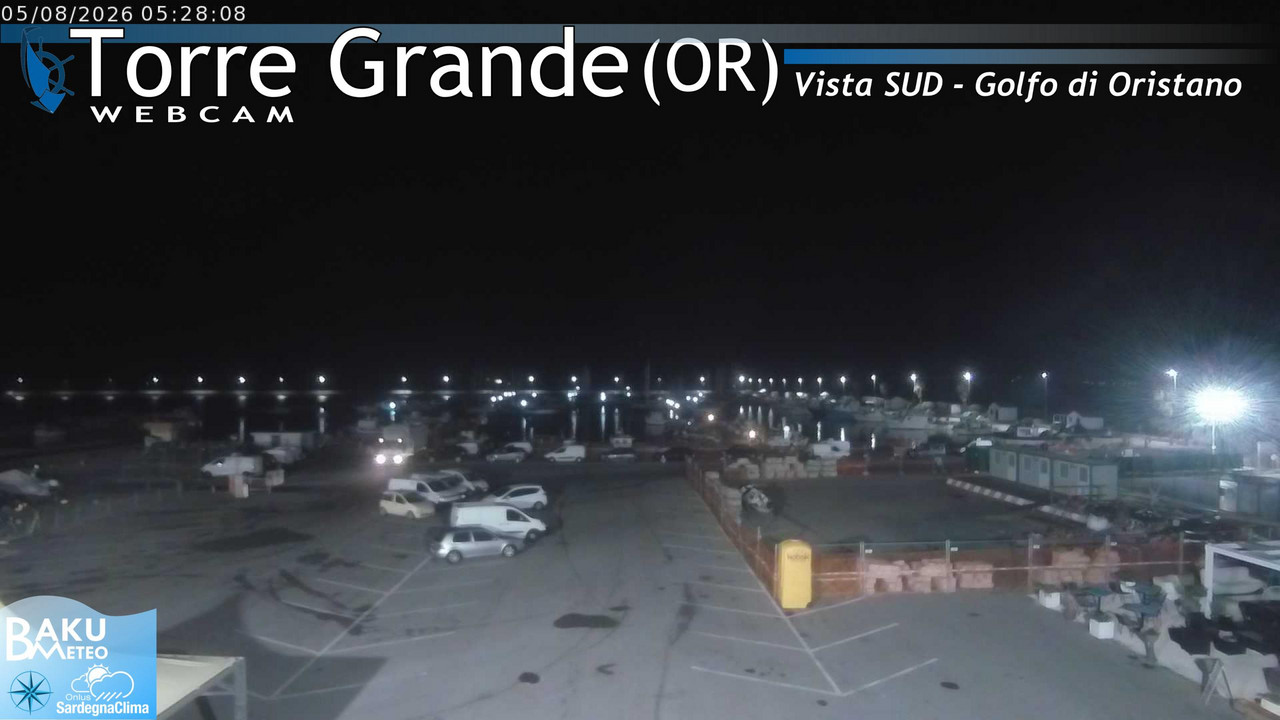 time-lapse frame, Torre Grande webcam