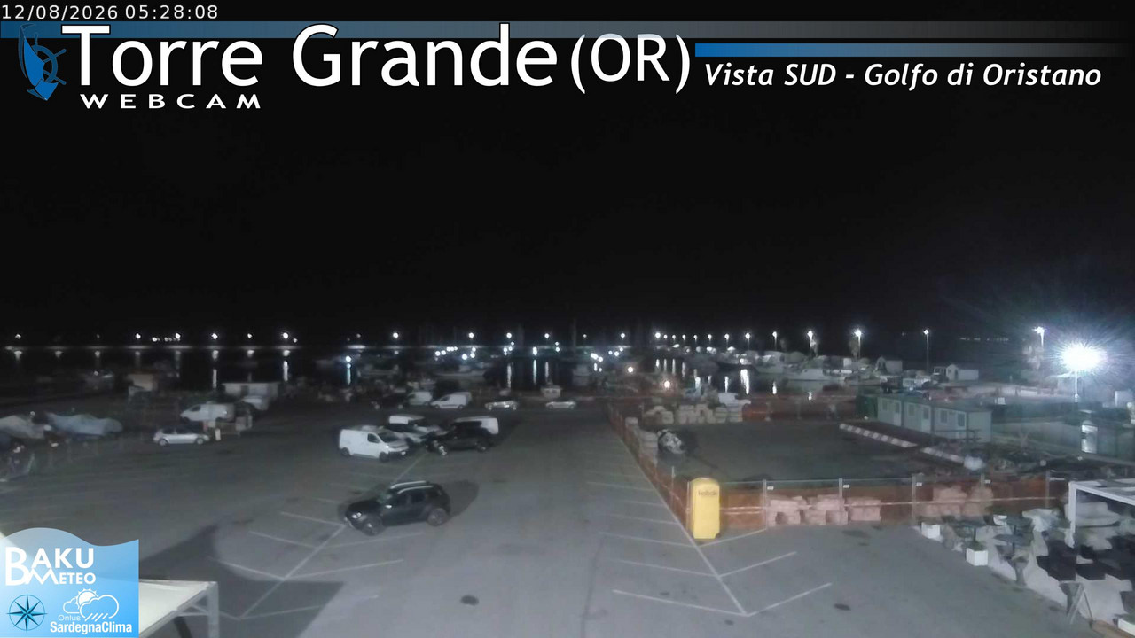 time-lapse frame, Torre Grande webcam