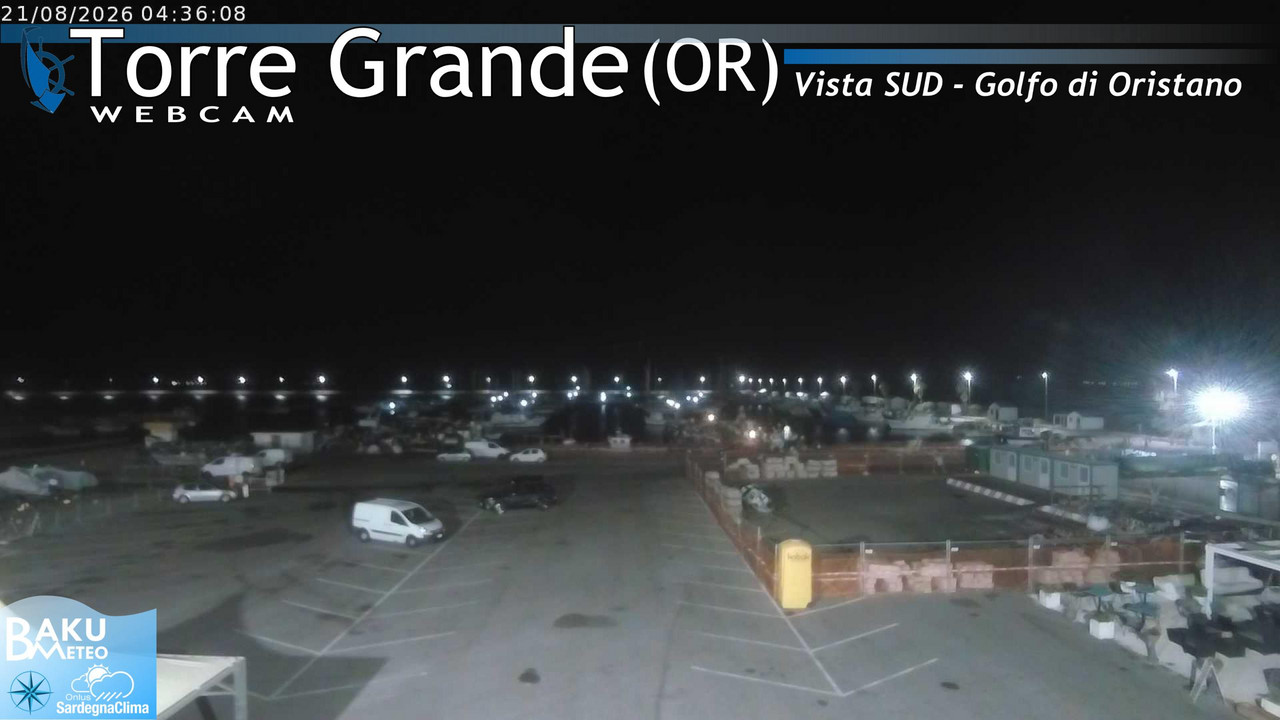 time-lapse frame, Torre Grande webcam