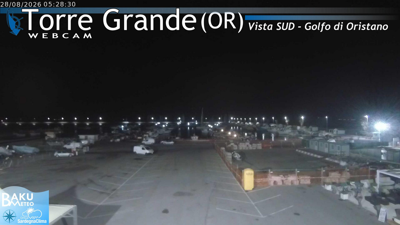 time-lapse frame, Torre Grande webcam