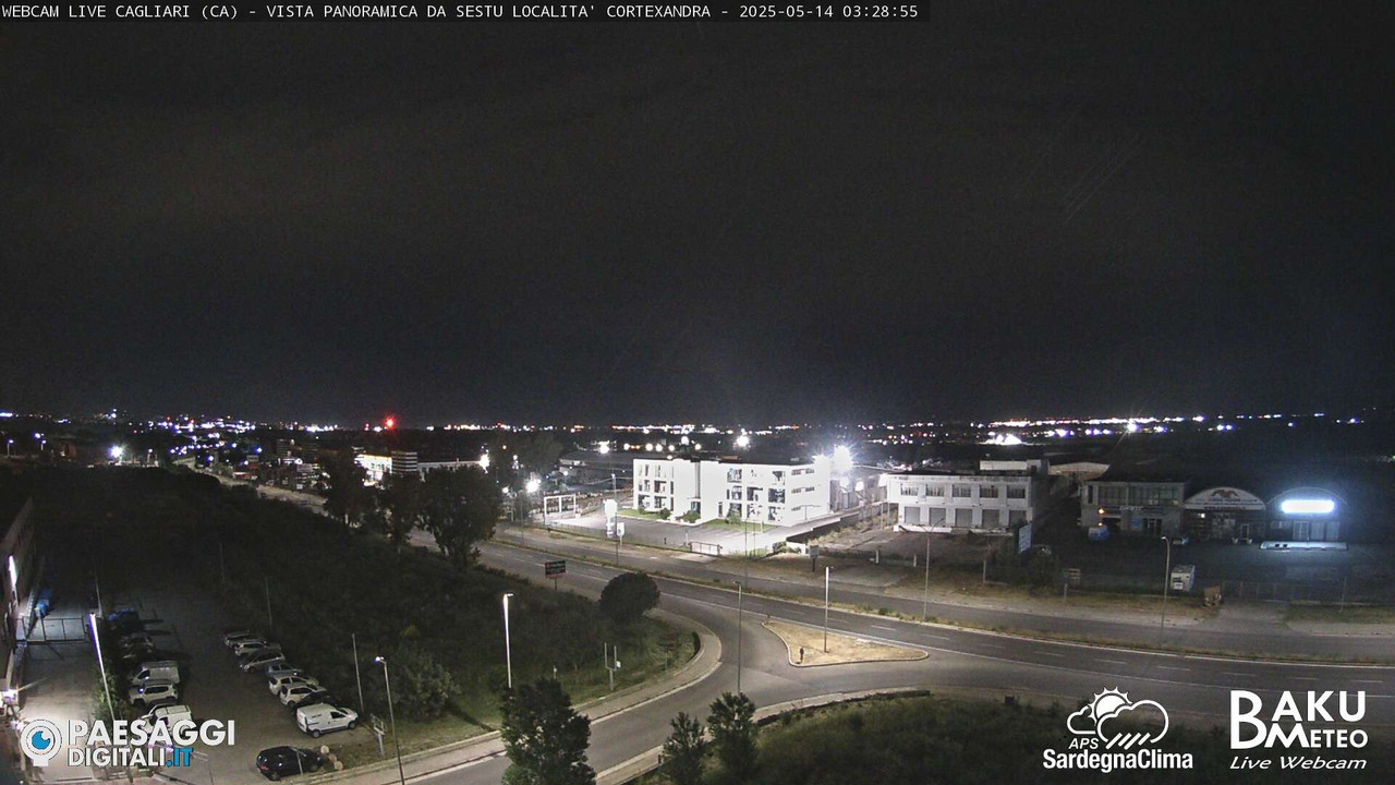time-lapse frame, Sestu Cortexandra webcam