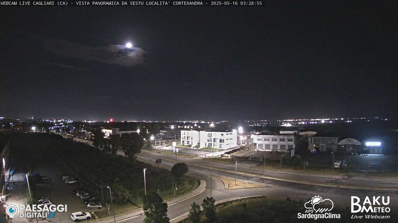 time-lapse frame, Sestu Cortexandra webcam
