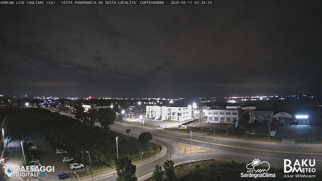 time-lapse frame, Sestu Cortexandra webcam