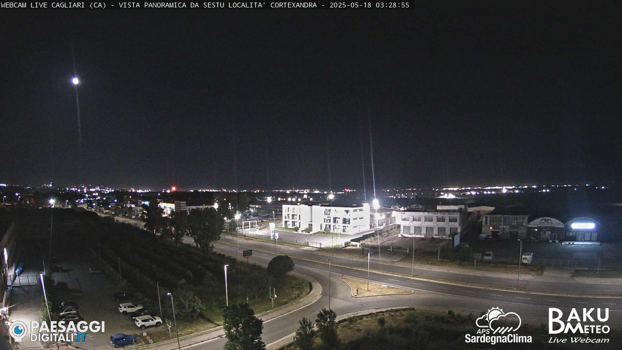 time-lapse frame, Sestu Cortexandra webcam