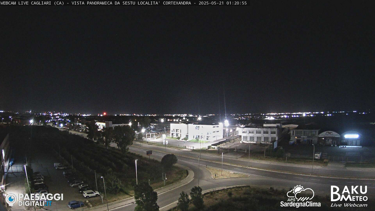 time-lapse frame, Sestu Cortexandra webcam
