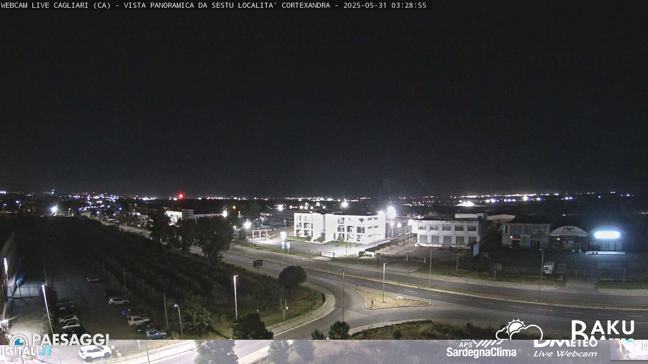 time-lapse frame, Sestu Cortexandra webcam