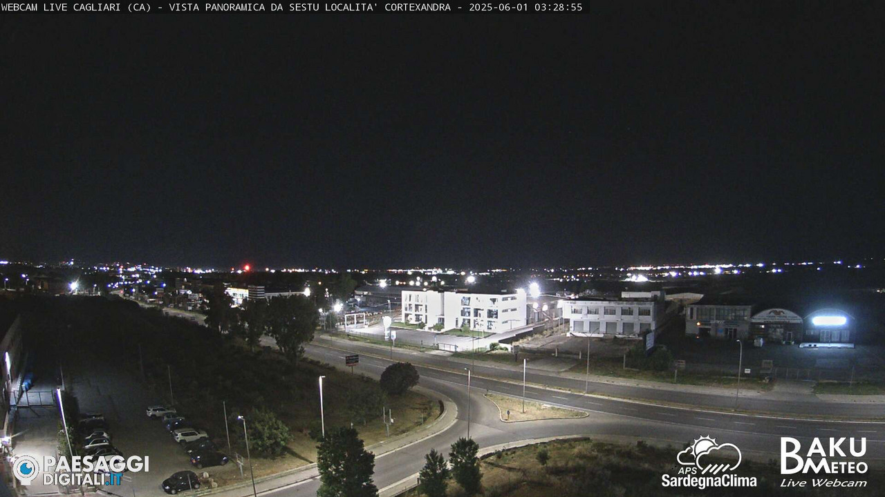 time-lapse frame, Sestu Cortexandra webcam