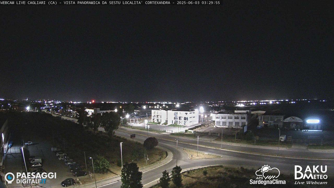 time-lapse frame, Sestu Cortexandra webcam