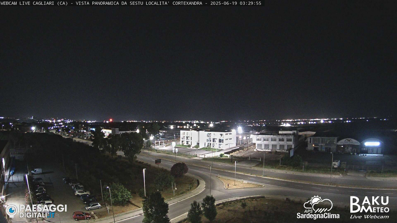 time-lapse frame, Sestu Cortexandra webcam