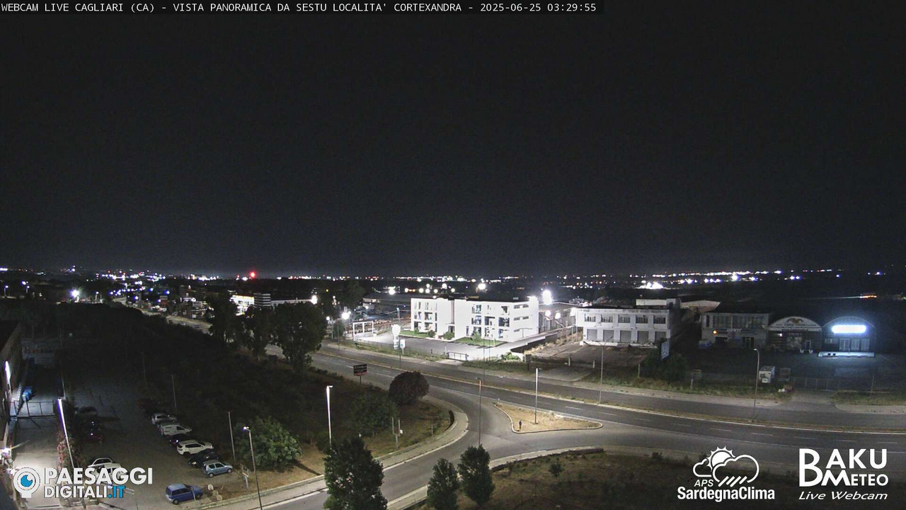 time-lapse frame, Sestu Cortexandra webcam