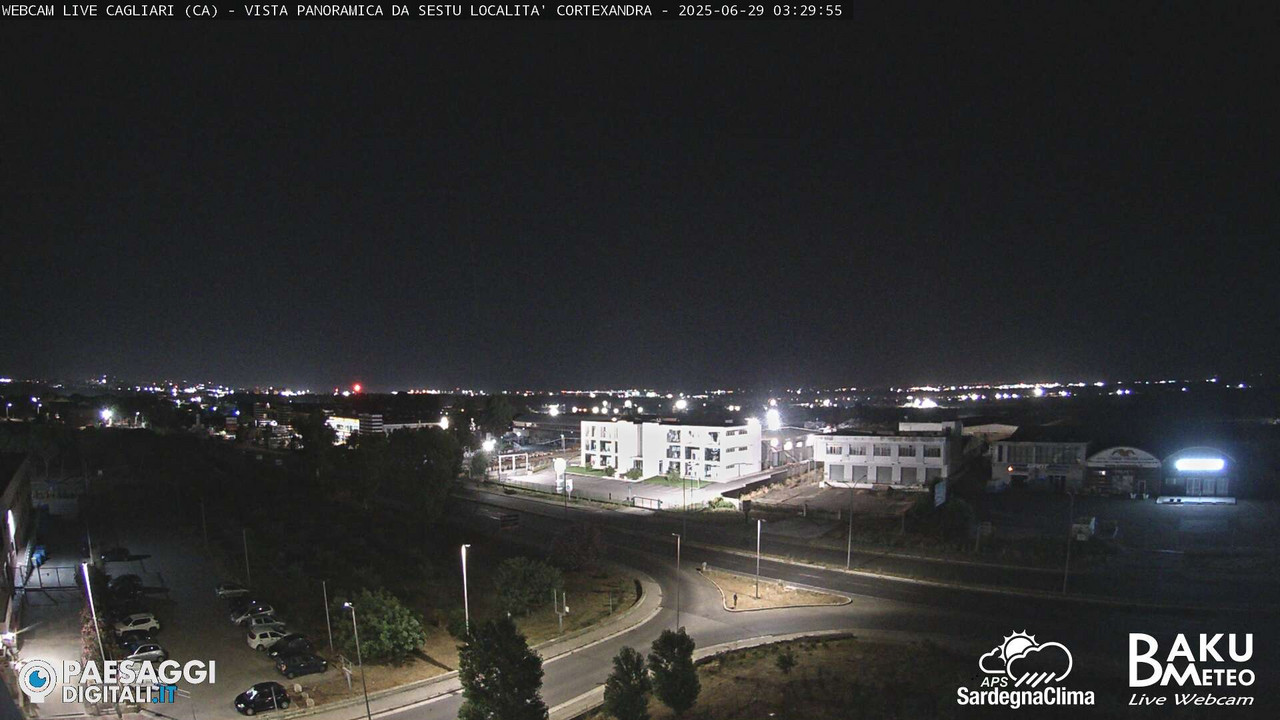 time-lapse frame, Sestu Cortexandra webcam