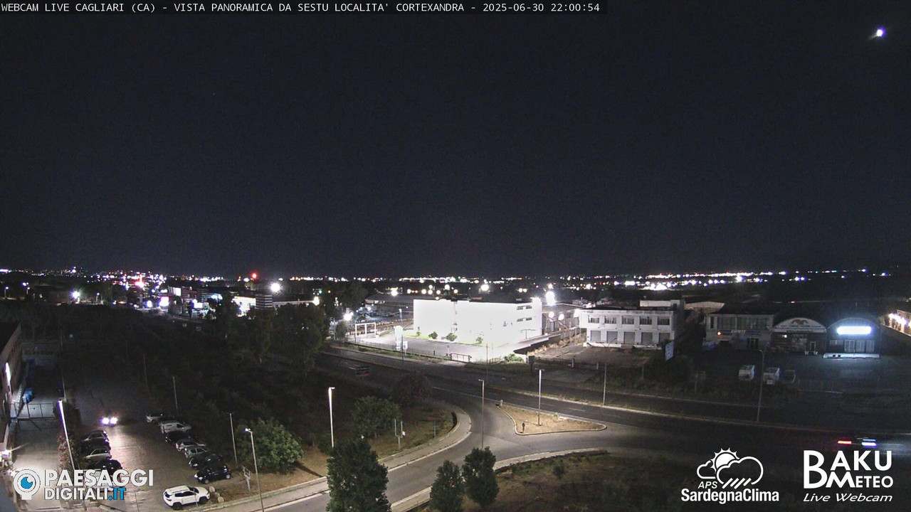 time-lapse frame, Sestu Cortexandra webcam