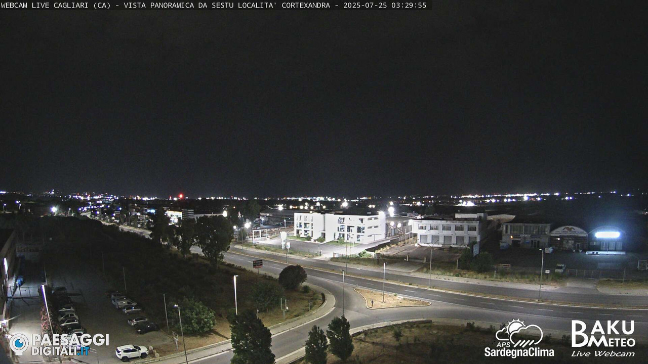 time-lapse frame, Sestu Cortexandra webcam