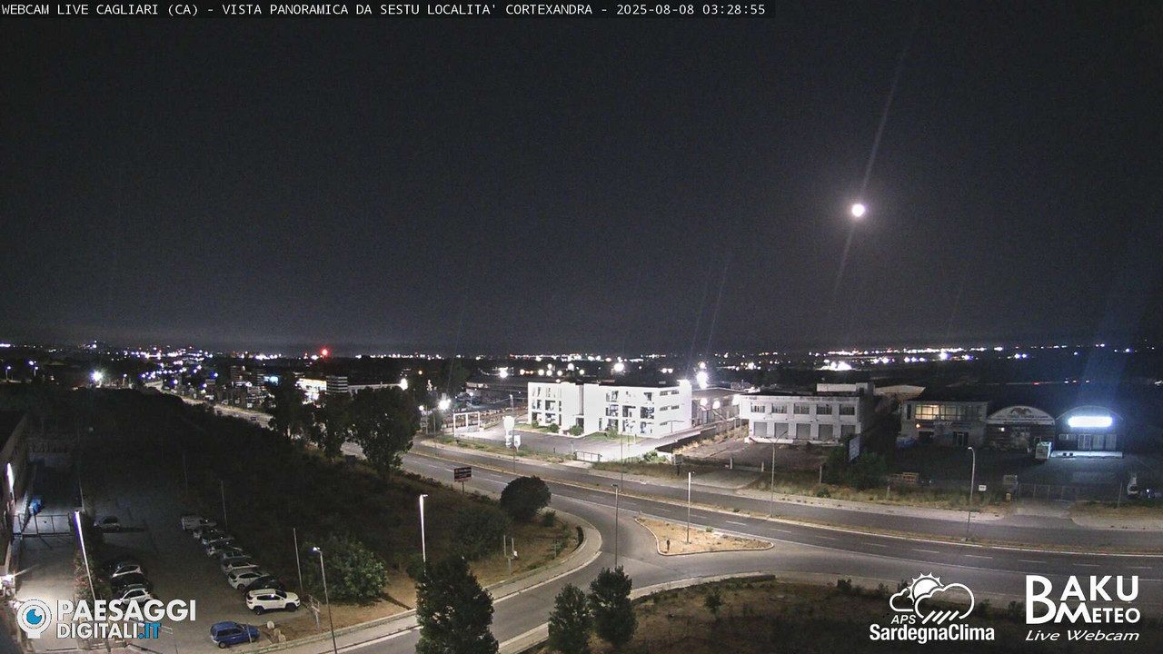 time-lapse frame, Sestu Cortexandra webcam