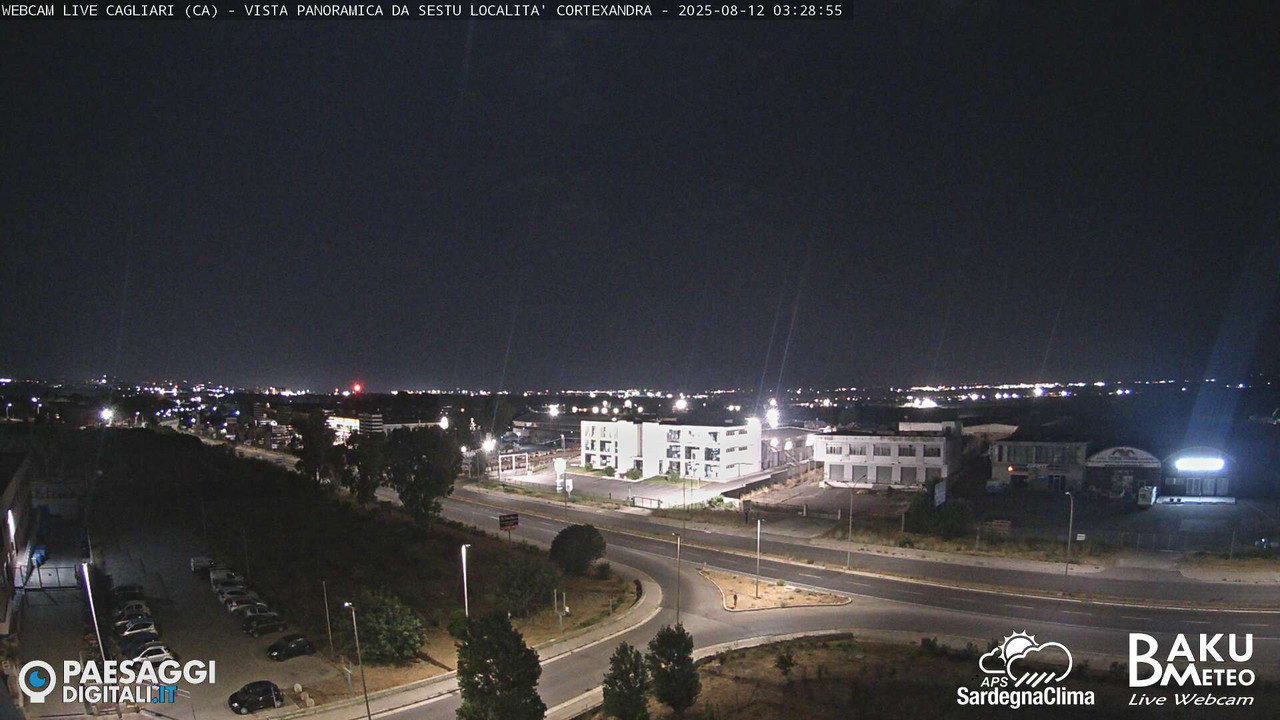 time-lapse frame, Sestu Cortexandra webcam
