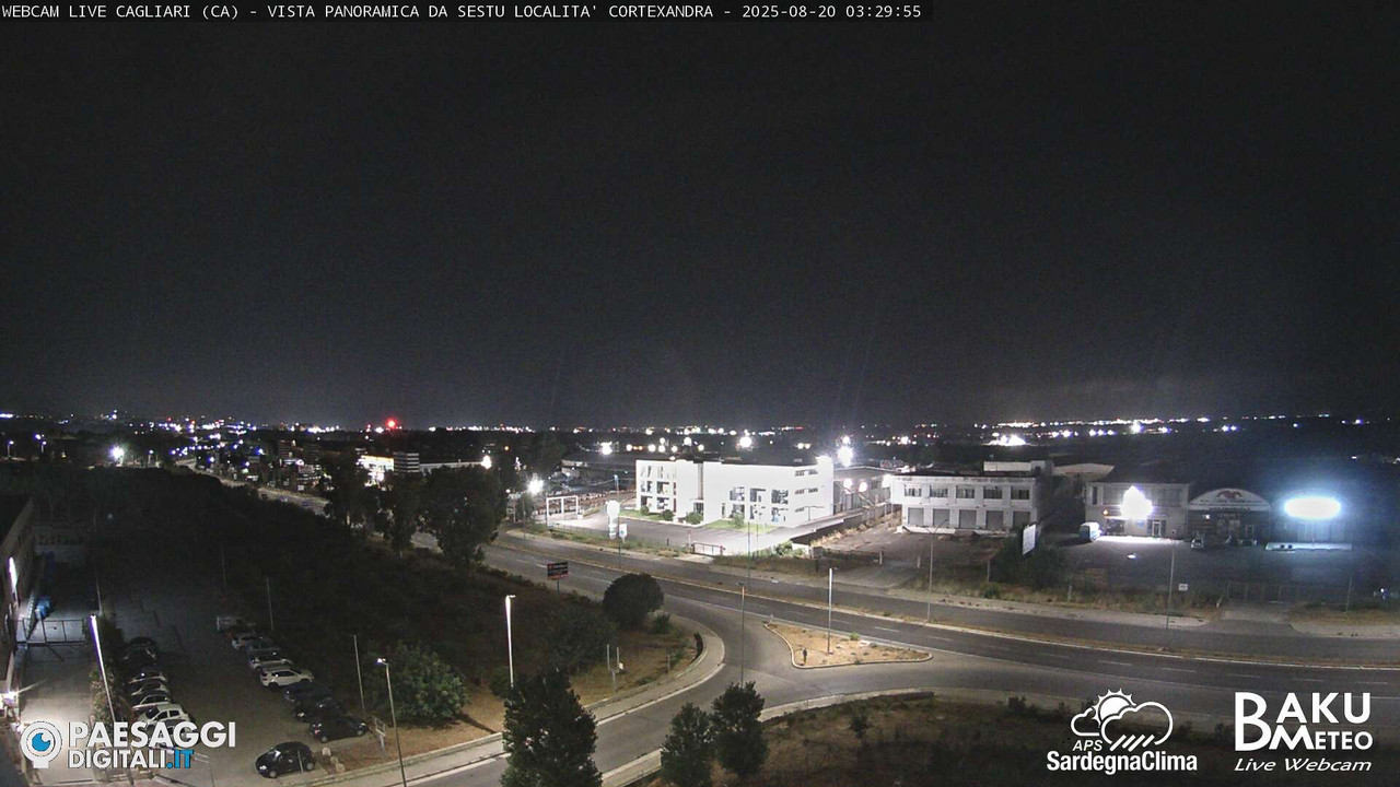 time-lapse frame, Sestu Cortexandra webcam