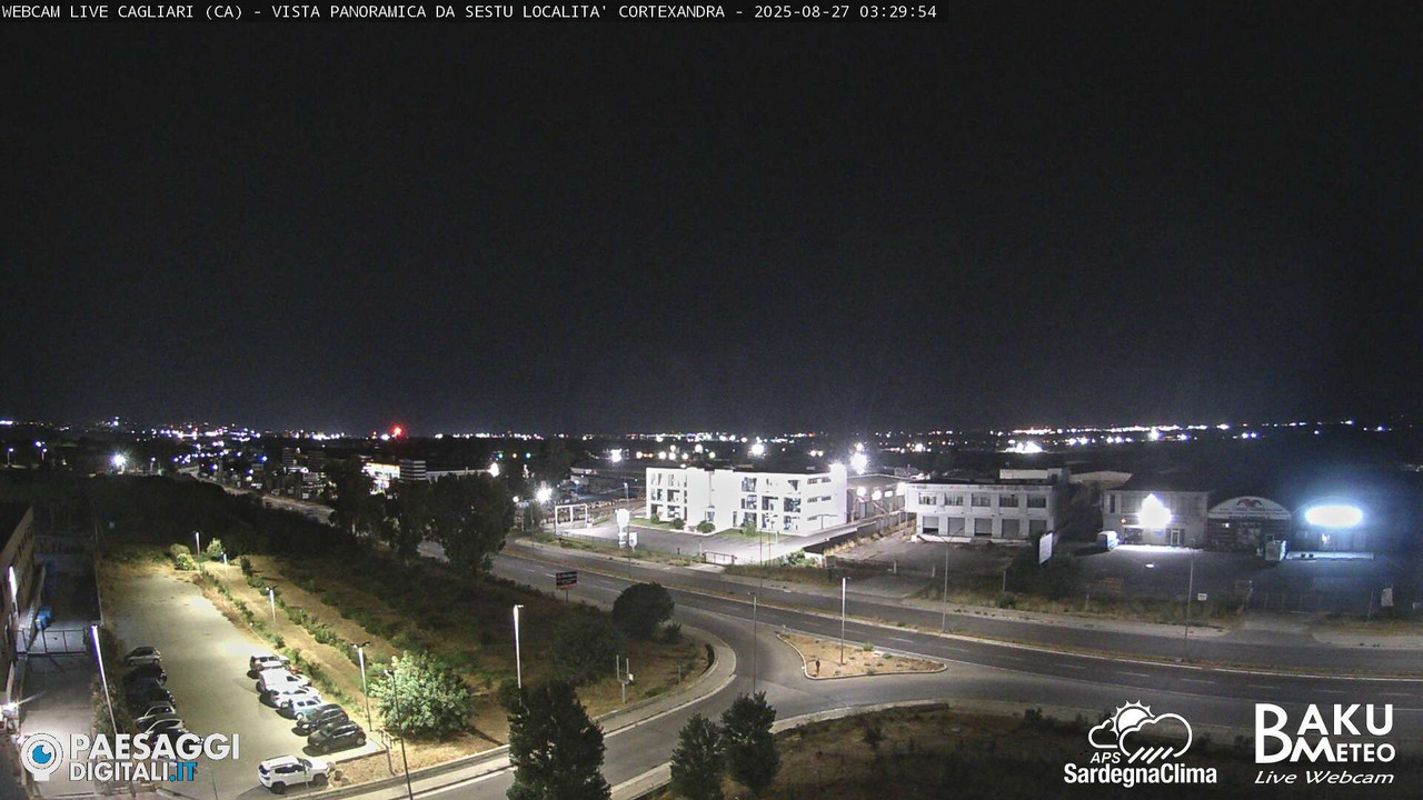 time-lapse frame, Sestu Cortexandra webcam