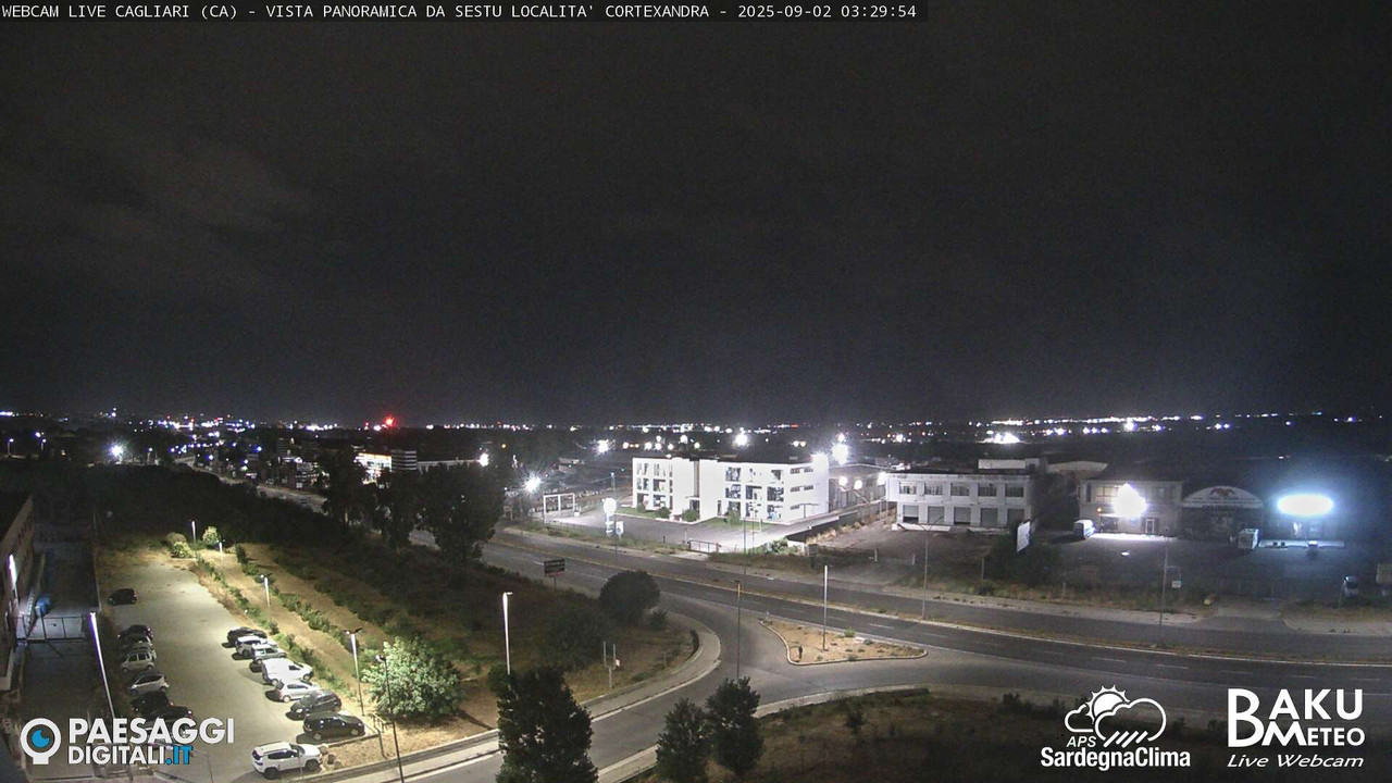 time-lapse frame, Sestu Cortexandra webcam
