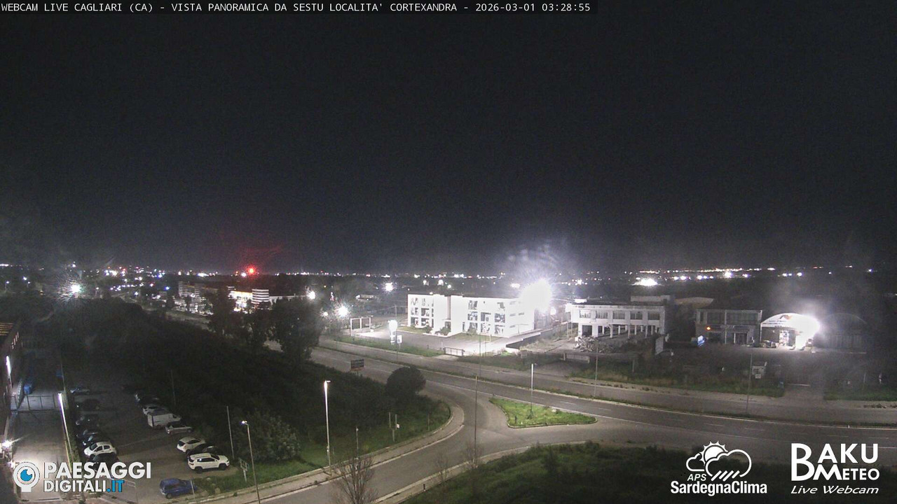 time-lapse frame, Sestu Cortexandra webcam