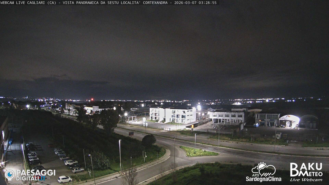 time-lapse frame, Sestu Cortexandra webcam